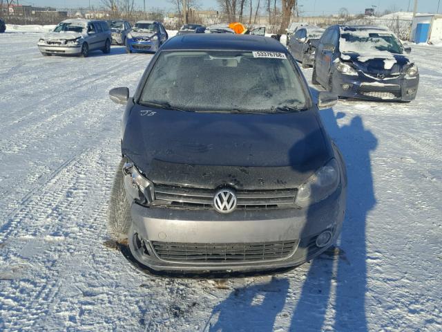 WVWDA9AJ9AW162573 - 2010 VOLKSWAGEN GOLF 灰色 照片 9