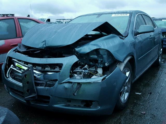 1G1ZH57B79F199362 - 2009 CHEVROLET MALIBU 1LT 绿色 照片 2