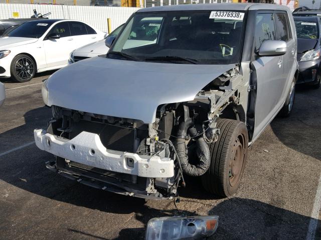 JTLKE50E181027205 - 2008 TOYOTA SCION XB Күміс фото 2