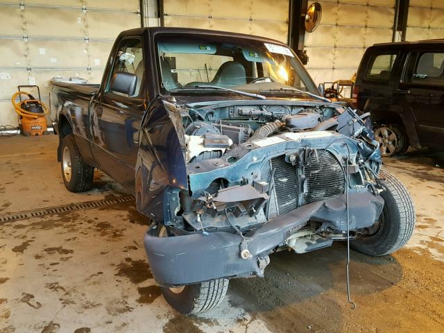 1FTYR10C4WUA40642 - 1998 FORD RANGER GREEN photo 1