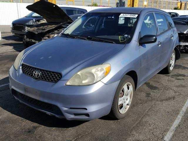 2T1KR32E24C266253 - 2004 TOYOTA COROLLA MA BLUE photo 2