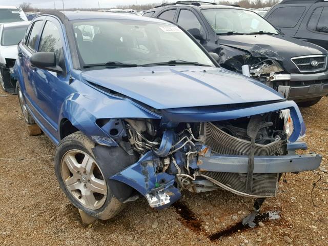 1B3HB48B97D209431 - 2007 DODGE CALIBER SX BLUE photo 1