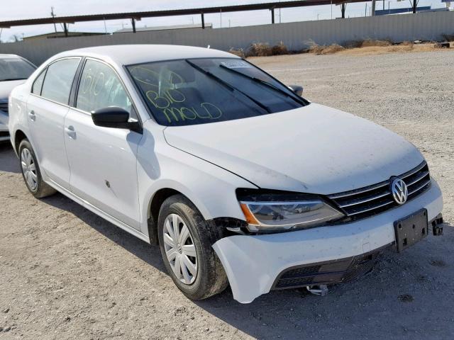 3VW2K7AJ3FM293267 - 2015 VOLKSWAGEN JETTA BASE WHITE photo 1