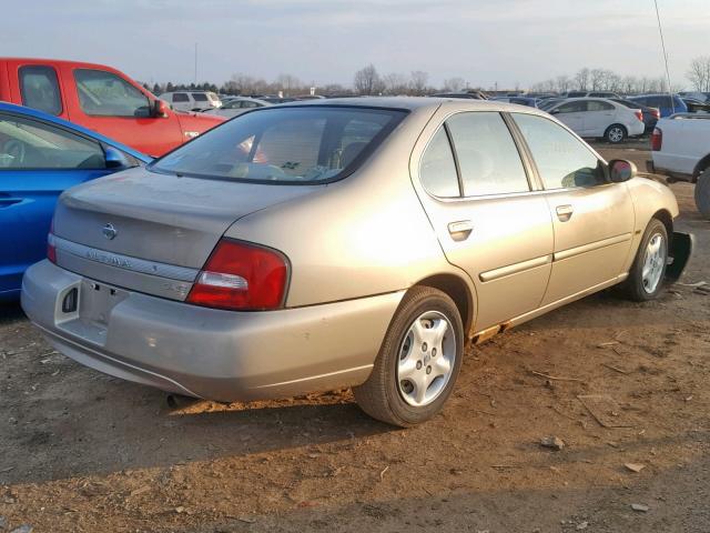 1N4DL01D21C169761 - 2001 NISSAN ALTIMA XE TAN photo 4