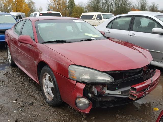 2G2WP522041285086 - 2004 PONTIAC GRAND PRIX BURGUNDY photo 1