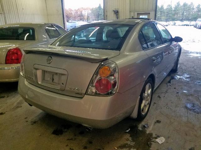 1N4BL11D13C224975 - 2003 NISSAN ALTIMA SE SILVER photo 4