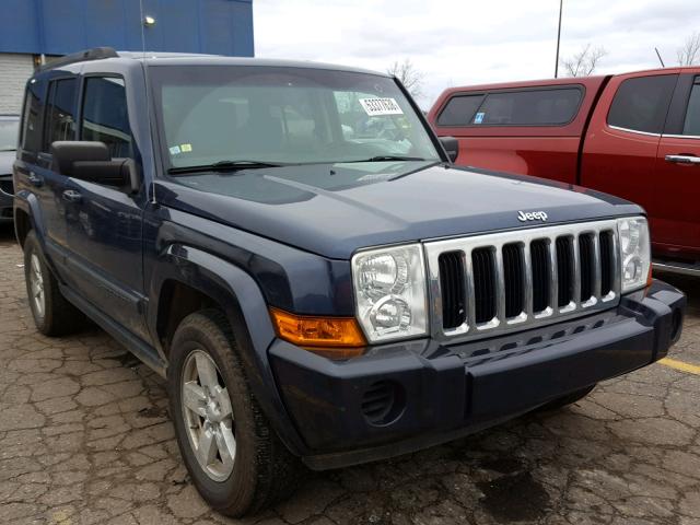 1J8HG48K28C235756 - 2008 JEEP COMMANDER Mavi foto 1
