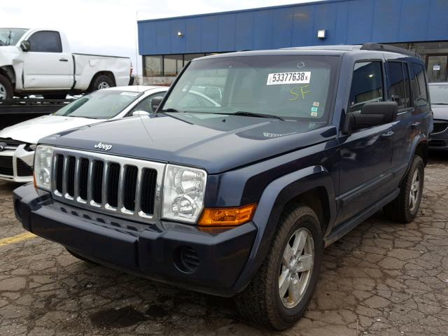 1J8HG48K28C235756 - 2008 JEEP COMMANDER Mavi foto 2