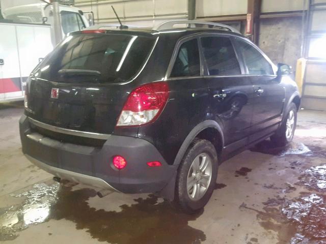 3GSCL33P48S721462 - 2008 SATURN VUE XE BLACK photo 4