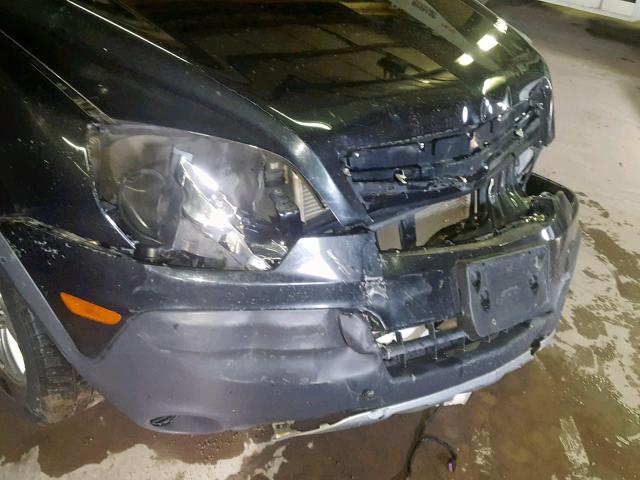 3GSCL33P48S721462 - 2008 SATURN VUE XE BLACK photo 9