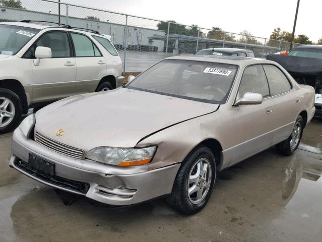 JT8GK13T5R0068326 - 1994 LEXUS ES 300 BEIGE photo 2