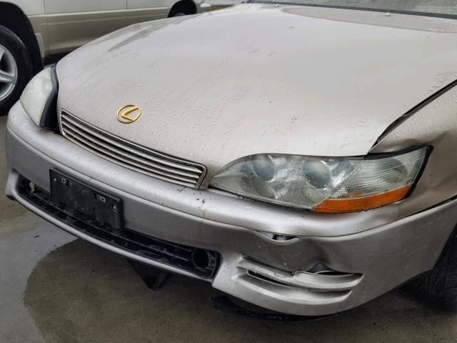 JT8GK13T5R0068326 - 1994 LEXUS ES 300 BEIGE photo 9