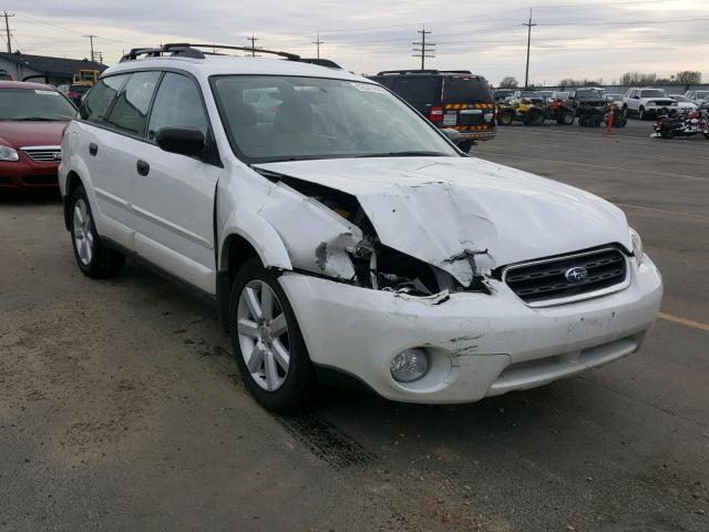 4S4BP61C367330100 - 2006 SUBARU LEGACY OUT WHITE photo 1