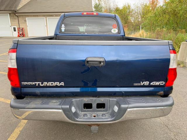 5TBDT441X4S450138 - 2004 TOYOTA TUNDRA DOU BLUE photo 7