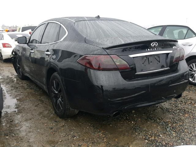 JN1AY1AR6BM570051 - 2011 INFINITI M56 X BLACK photo 3