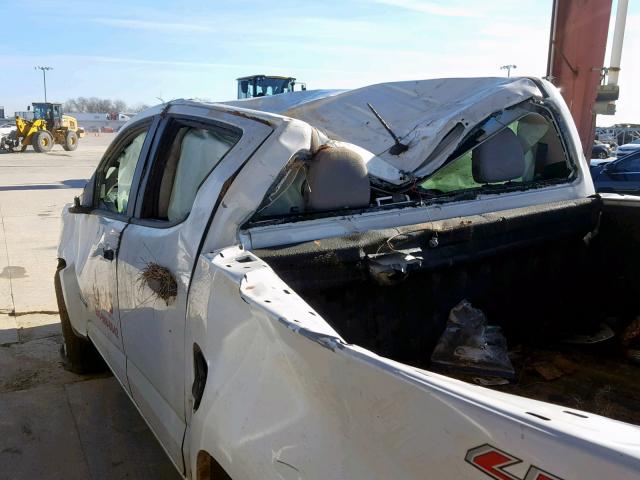 1GCGTBEN6J1323891 - 2018 CHEVROLET COLORADO WHITE photo 10