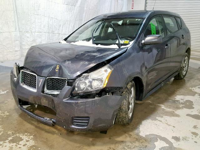 5Y2SP67889Z448370 - 2009 PONTIAC VIBE GRAY photo 2