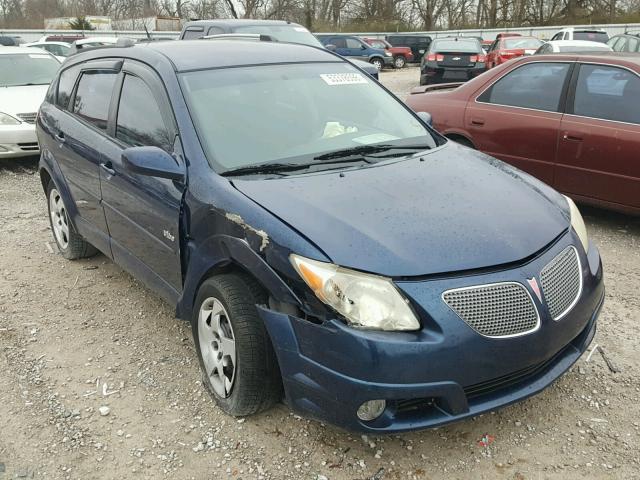 5Y2SL65867Z439100 - 2007 PONTIAC VIBE BLUE photo 1