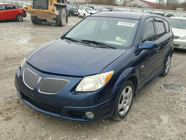 5Y2SL65867Z439100 - 2007 PONTIAC VIBE BLUE photo 2