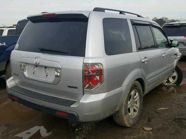 5FNYF18228B053373 - 2008 HONDA PILOT VP SILVER photo 4