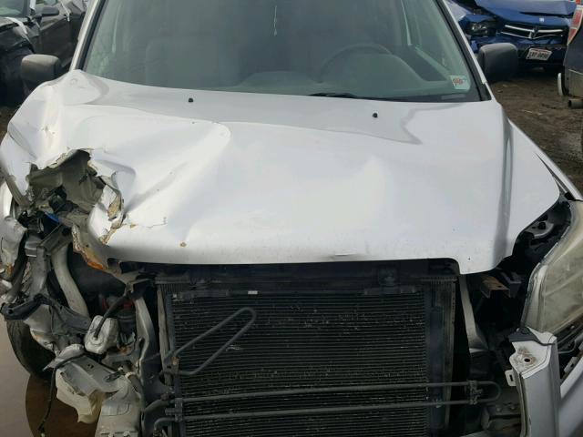 5FNYF18228B053373 - 2008 HONDA PILOT VP SILVER photo 7