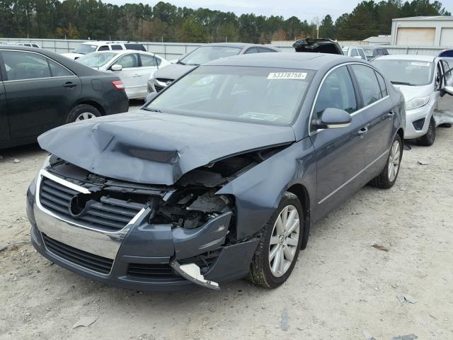 WVWJK7AN7AE161645 - 2010 VOLKSWAGEN PASSAT KOM GRAY photo 2