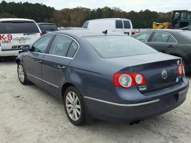 WVWJK7AN7AE161645 - 2010 VOLKSWAGEN PASSAT KOM GRAY photo 3