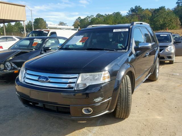 1FMDK03W28GA07462 - 2008 FORD TAURUS X L BLACK photo 2