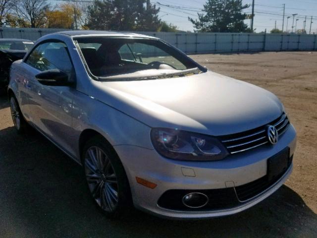 WVWBW8AH5DV000112 - 2013 VOLKSWAGEN EOS KOMFOR SILVER photo 1