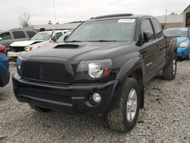 5TETU4GN6AZ732130 - 2010 TOYOTA TACOMA PRE BLACK photo 2