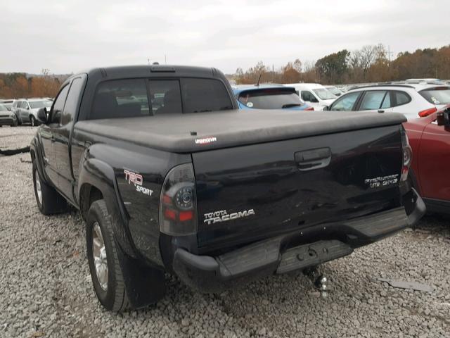 5TETU4GN6AZ732130 - 2010 TOYOTA TACOMA PRE BLACK photo 3