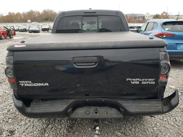 5TETU4GN6AZ732130 - 2010 TOYOTA TACOMA PRE BLACK photo 6