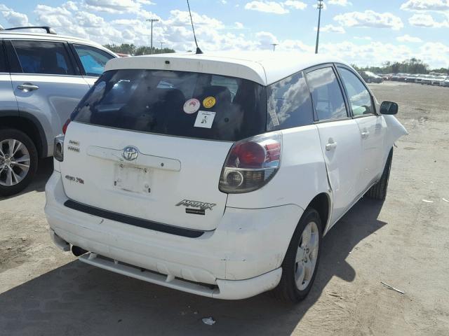 2T1LR32E85C346663 - 2005 TOYOTA COROLLA MA WHITE photo 4