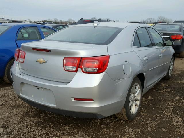 1G11C5SLXFF109466 - 2015 CHEVROLET MALIBU 1LT SILVER photo 4