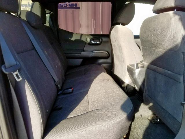 3TMCZ5AN4HM049852 - 2017 TOYOTA TACOMA DOU ნაცრისფერი ფოტო 6