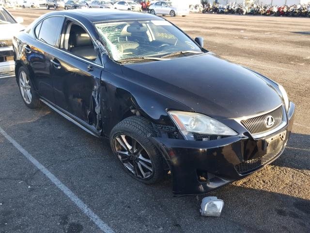 JTHBK262675028694 - 2007 LEXUS IS 250 BLACK photo 1