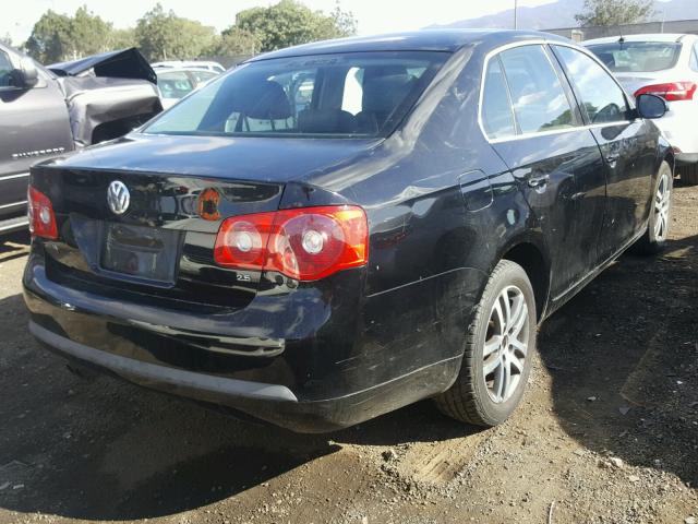 3VWRF71K76M710367 - 2006 VOLKSWAGEN JETTA 2.5 BLACK photo 4