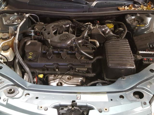 1C3EL75R36N282227 - 2006 CHRYSLER SEBRING GT BLUE photo 7