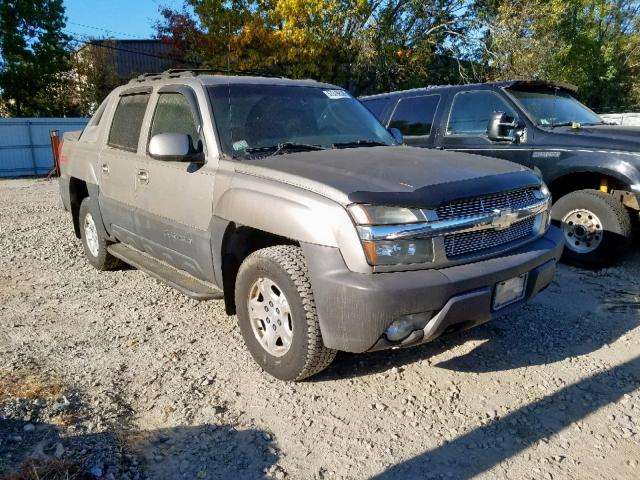 3GNEK13T33G215696 - 2003 CHEVROLET AVALANCHE GRAY photo 1