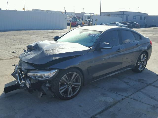 WBA4B1C57FD954879 - 2015 BMW 435 I GRAY photo 2