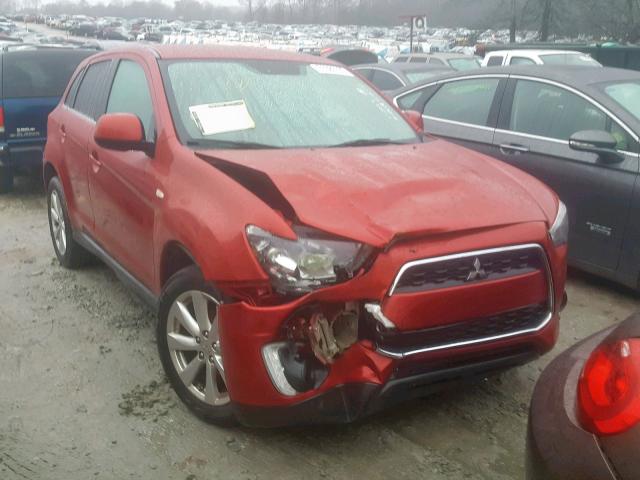 4A4AP4AU2FE030047 - 2015 MITSUBISHI OUTLANDER RED photo 1