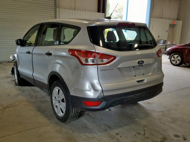 1FMCU0F75EUA92840 - 2014 FORD ESCAPE S SILVER photo 3