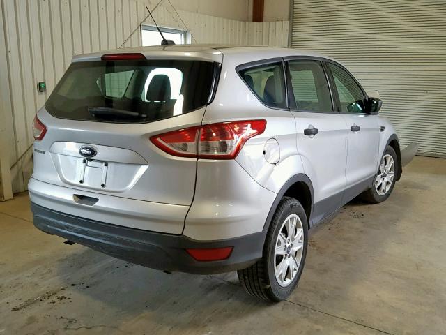 1FMCU0F75EUA92840 - 2014 FORD ESCAPE S SILVER photo 4