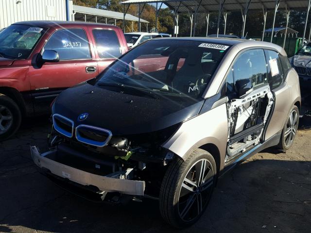 WBY1Z2C59FV286809 - 2015 BMW I3 BEV SILVER photo 2