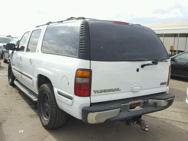 1GKEC16T12J205722 - 2002 GMC YUKON XL C WHITE photo 3