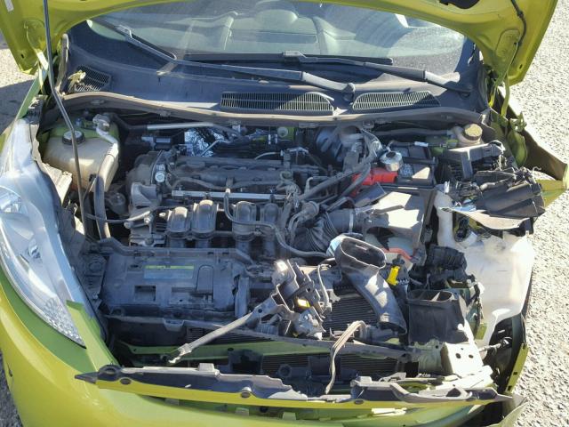 3FADP4EJ5BM104365 - 2011 FORD FIESTA SE GREEN photo 7