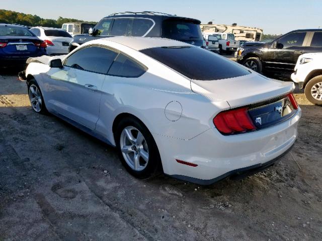 1FA6P8TH3J5165086 - 2018 FORD MUSTANG WHITE photo 3