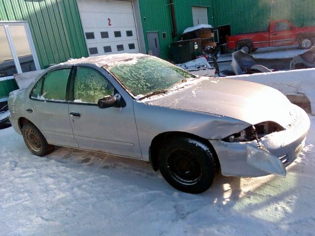 1G1JF52T417370697 - 2001 CHEVROLET CAVALIER L SILVER photo 1