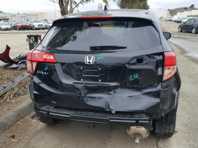 3CZRU5H59JM713898 - 2018 HONDA HR-V EX BLACK photo 9