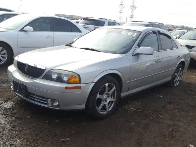 1LNHM87A92Y714343 - 2002 LINCOLN LS SILVER photo 2